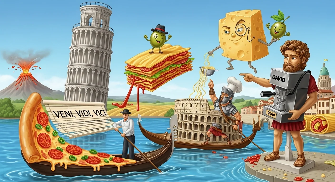 Italy Puns One Liners