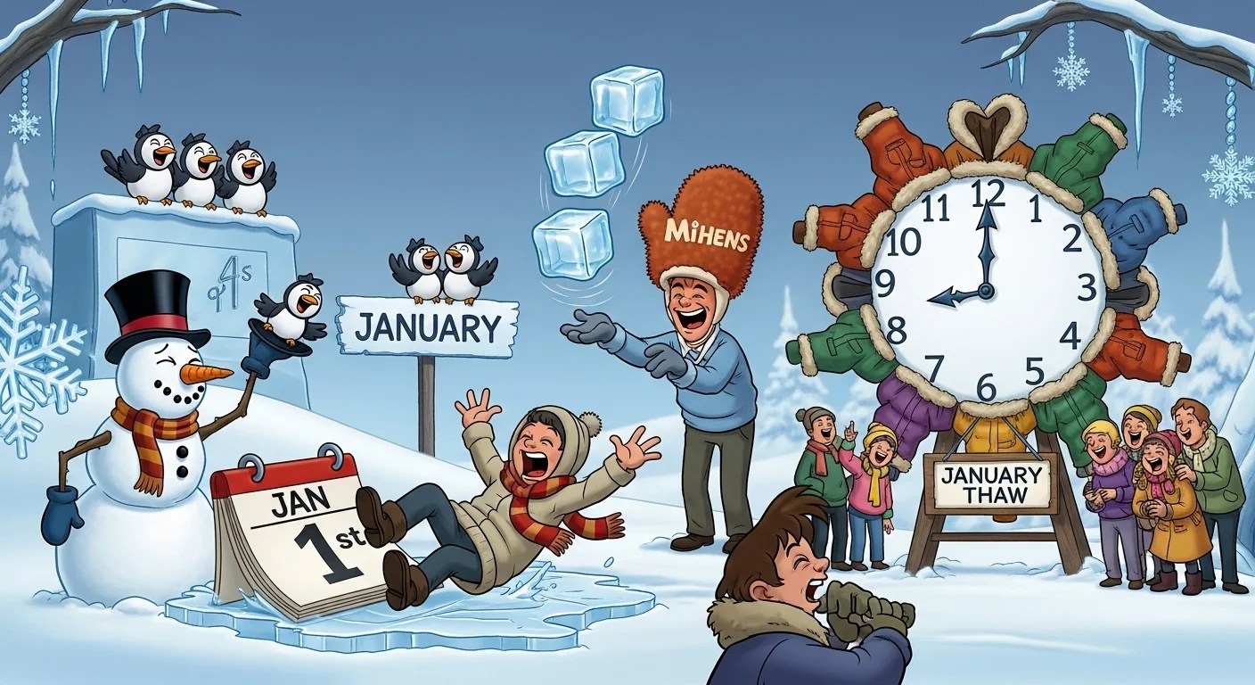 January Puns One Liners