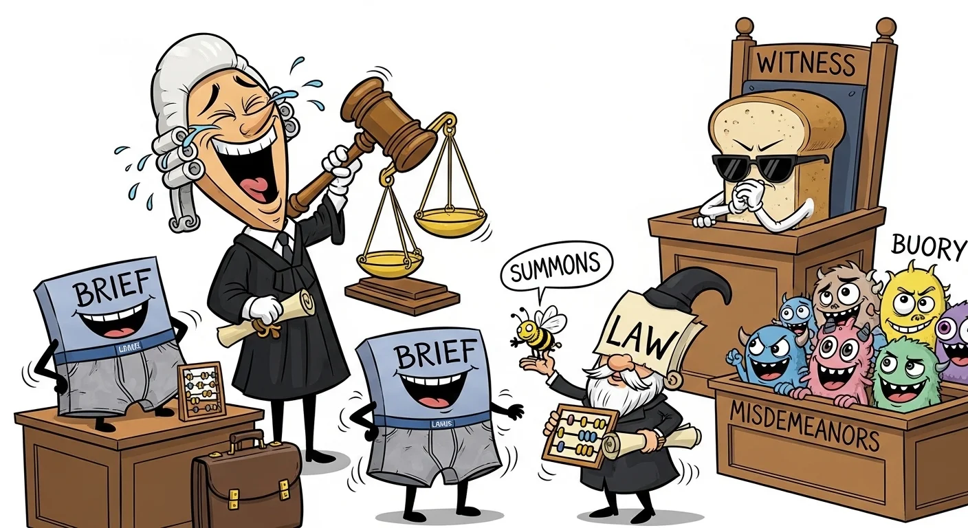 Law puns one liners