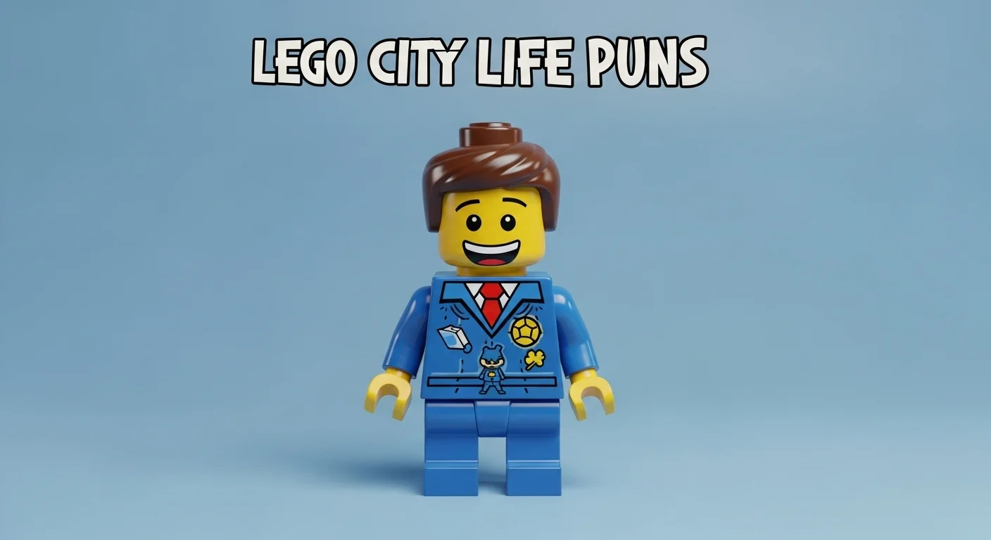 Lego City Life Puns