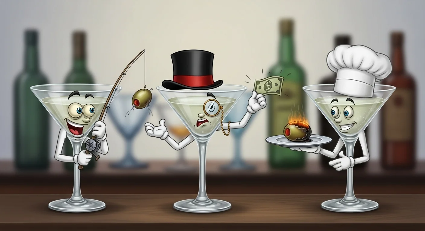 Martini Puns One Liners