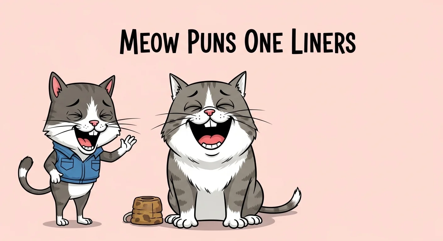 Meow Puns One Liners