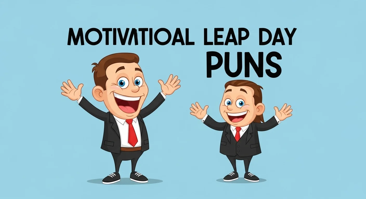 Motivational Leap Day Puns