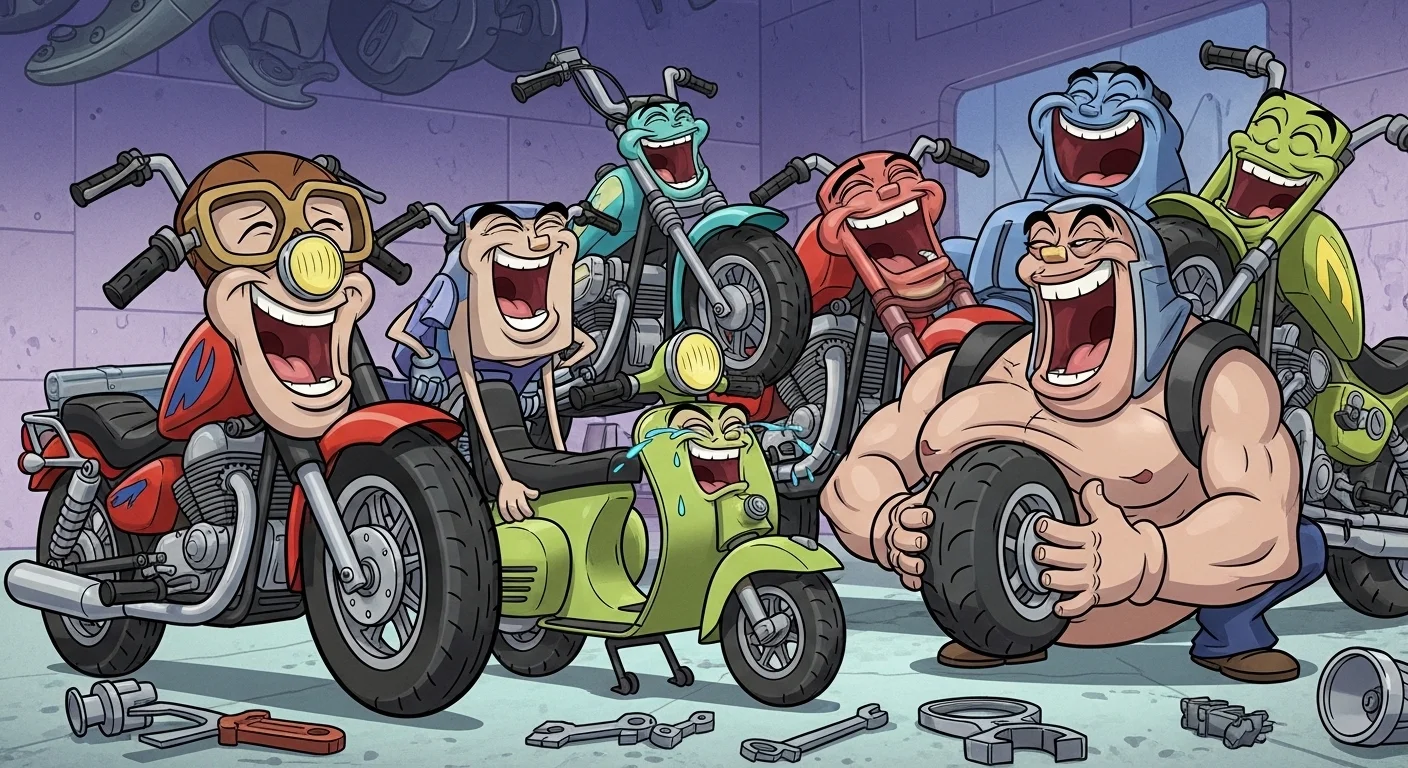 Motorcycle Puns One Liners