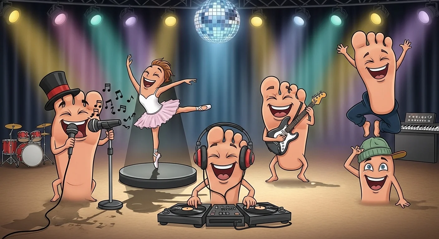 Music & Dance Toe Puns
