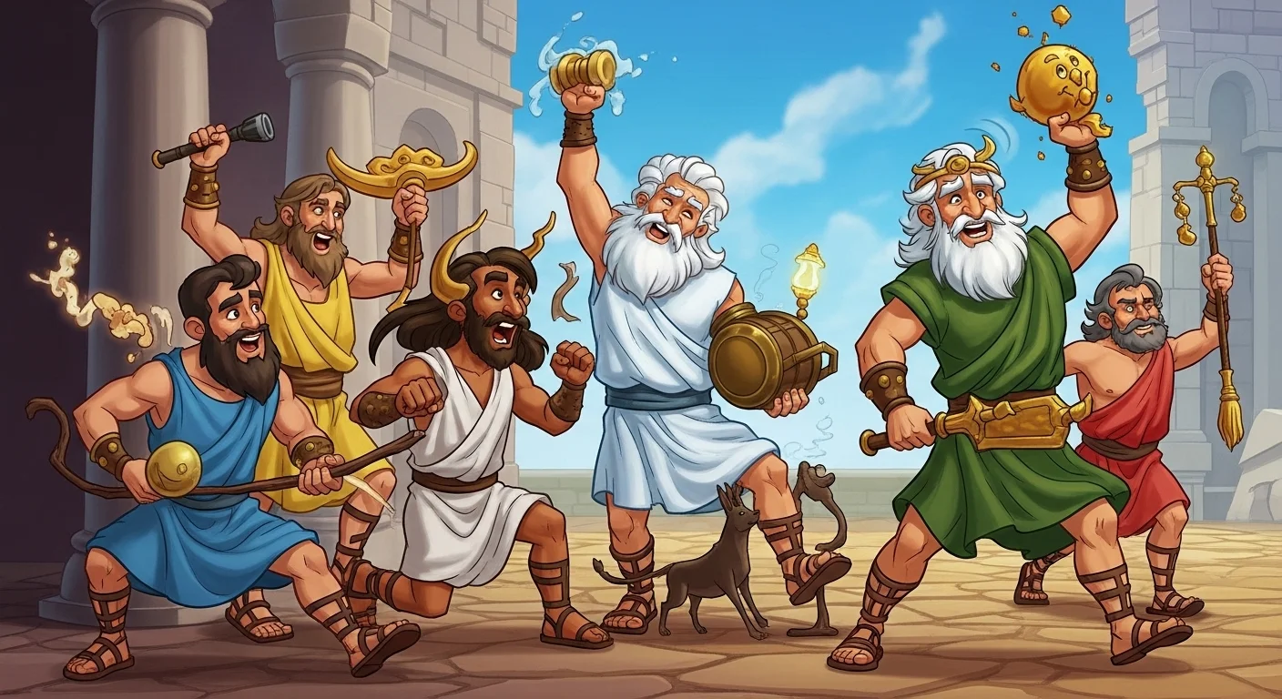 Mythology Mischief Puns