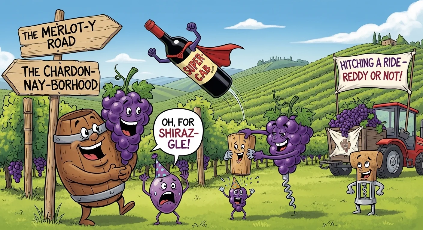 Napa Valley & Wine Country Puns