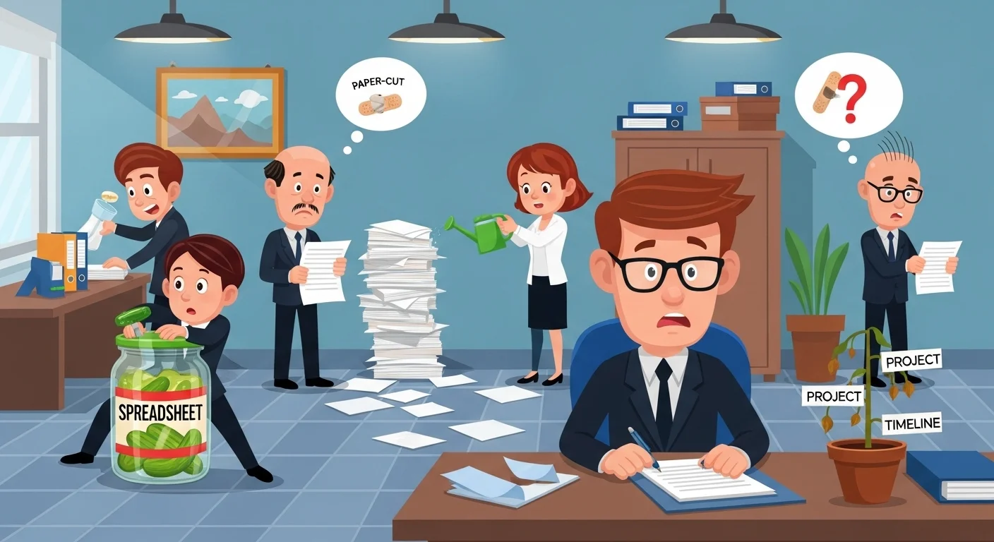 Office Puns One Liners