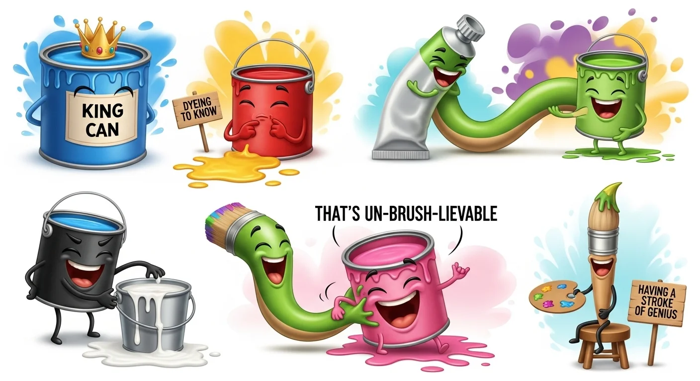 Paint Puns One Liners