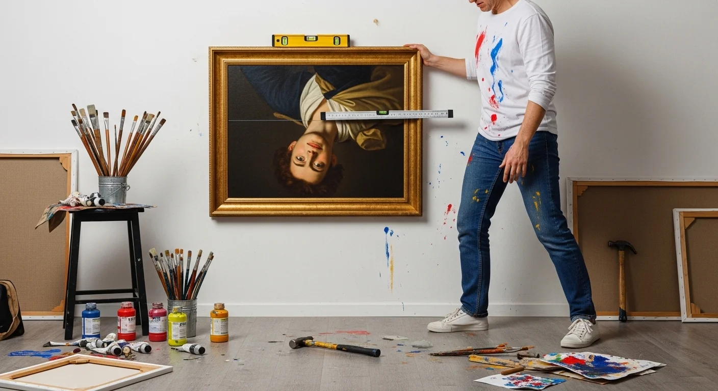 Painting puns captions