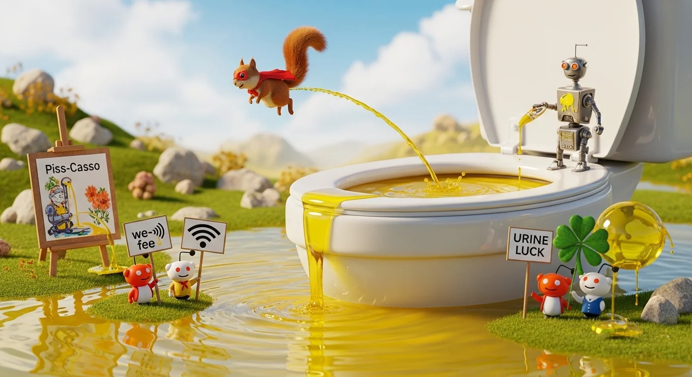 Pee Puns Reddit Style