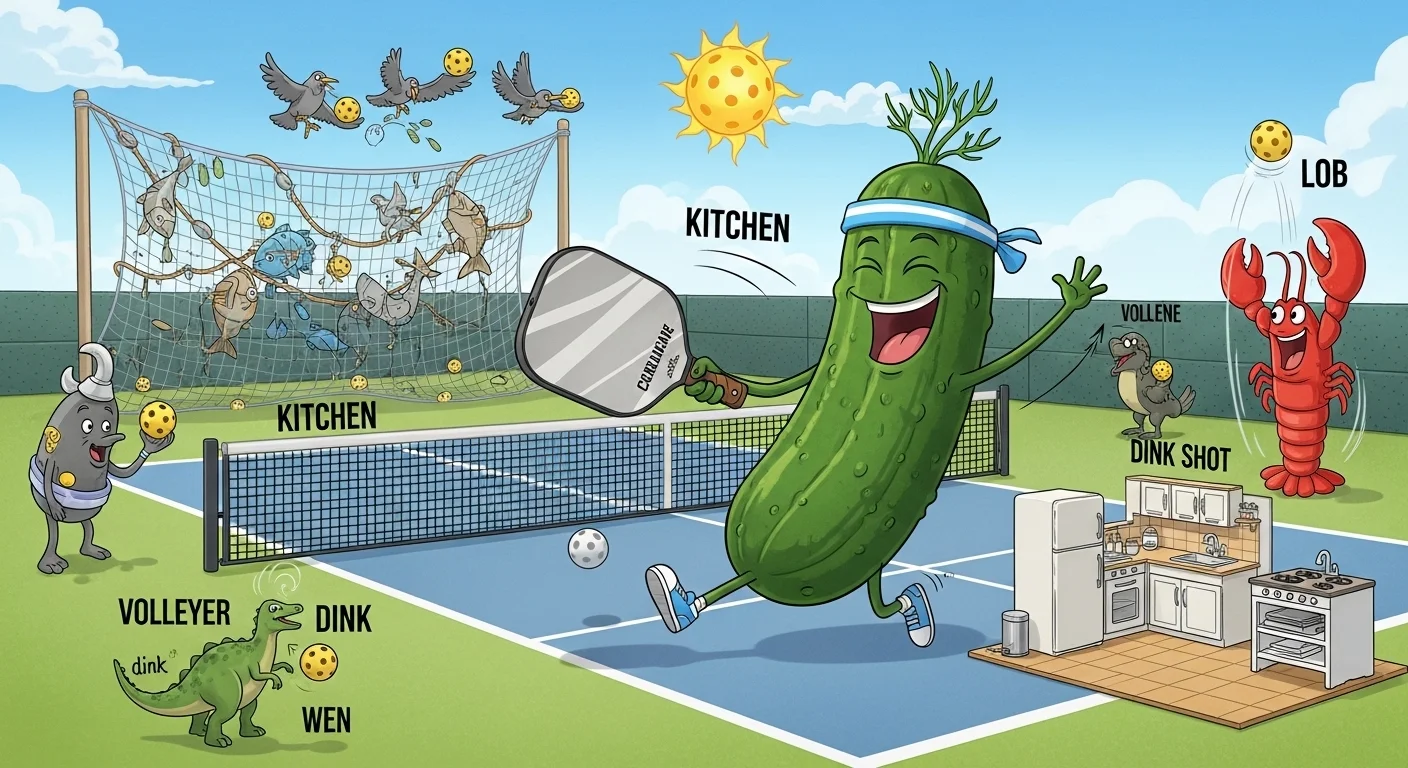 Pickleball Puns One Liners