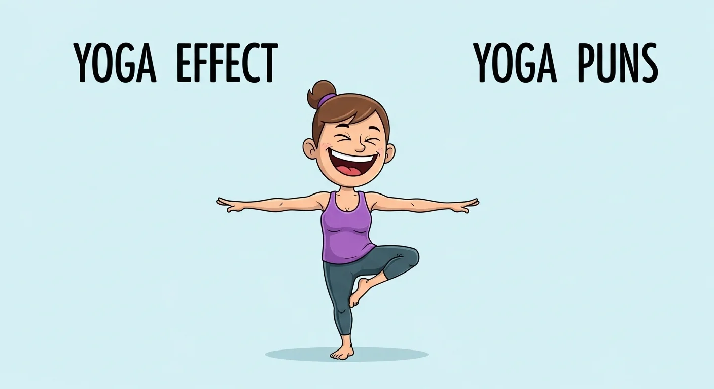 Pose and Effect Yoga Puns