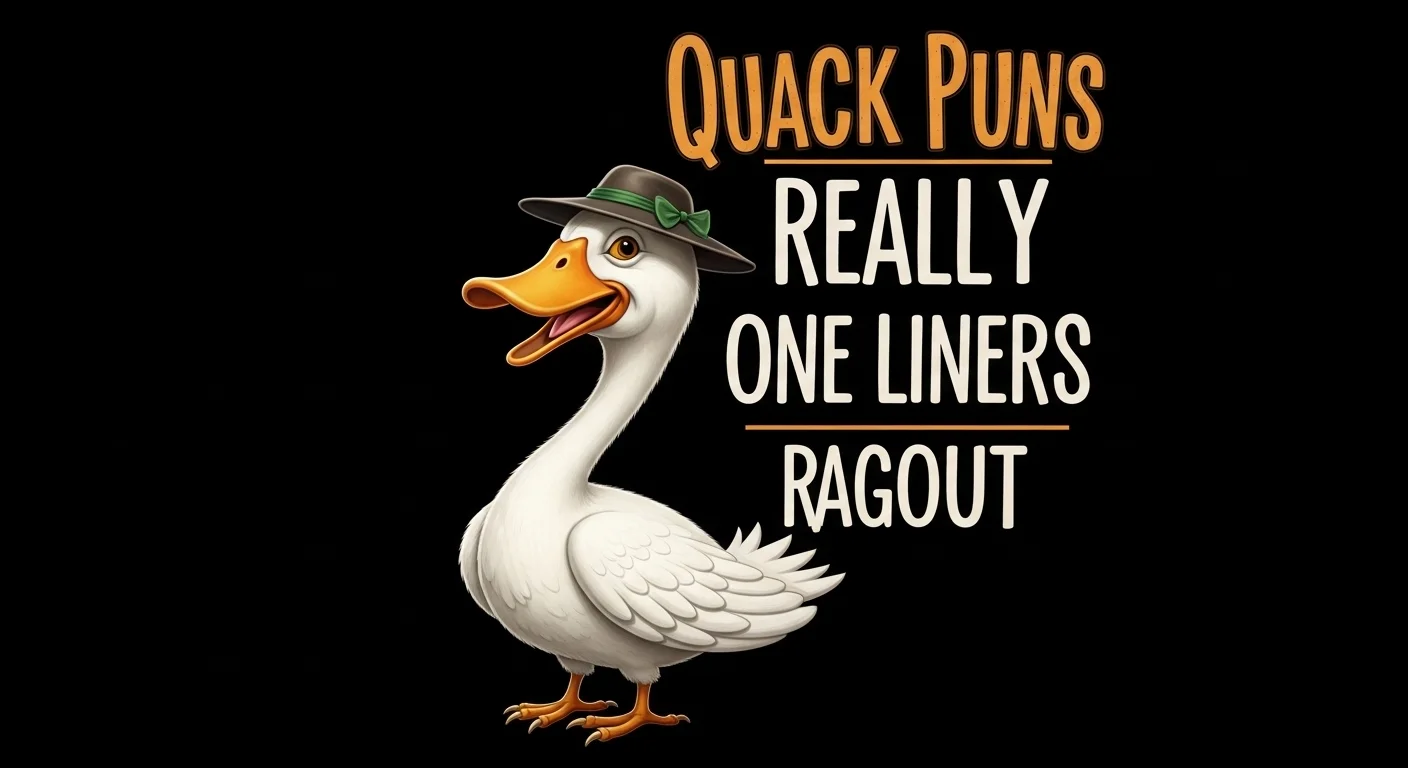 Quack Puns One Liners