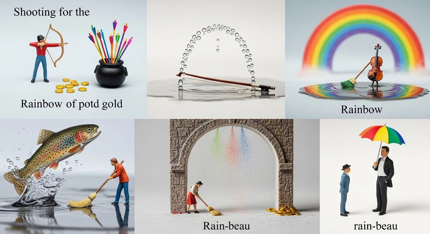 Rainbow Puns One Liners