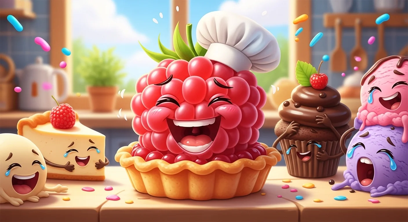 Raspberry Puns for Desserts