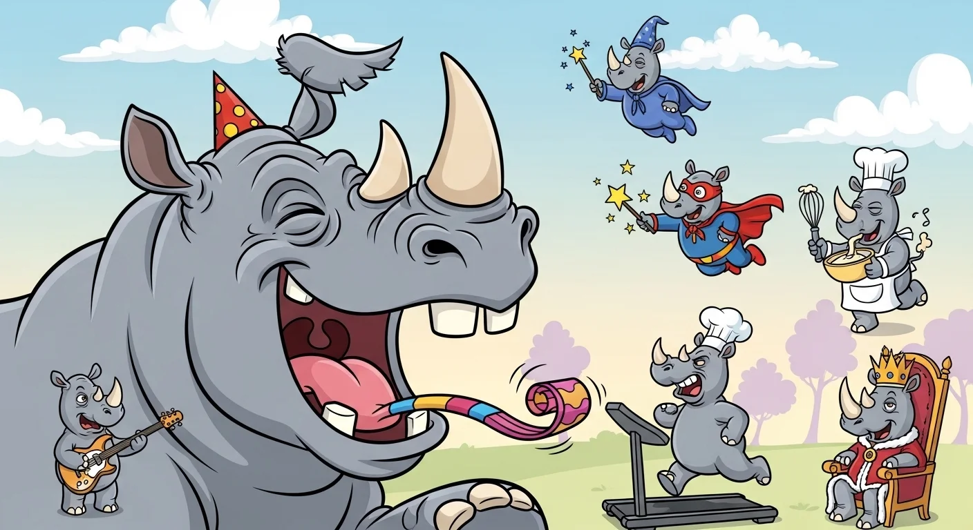 Rhino Puns in English