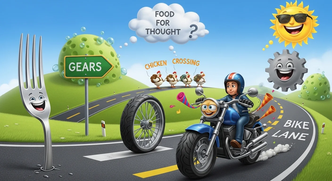 Road Trip Motorcycle Puns 