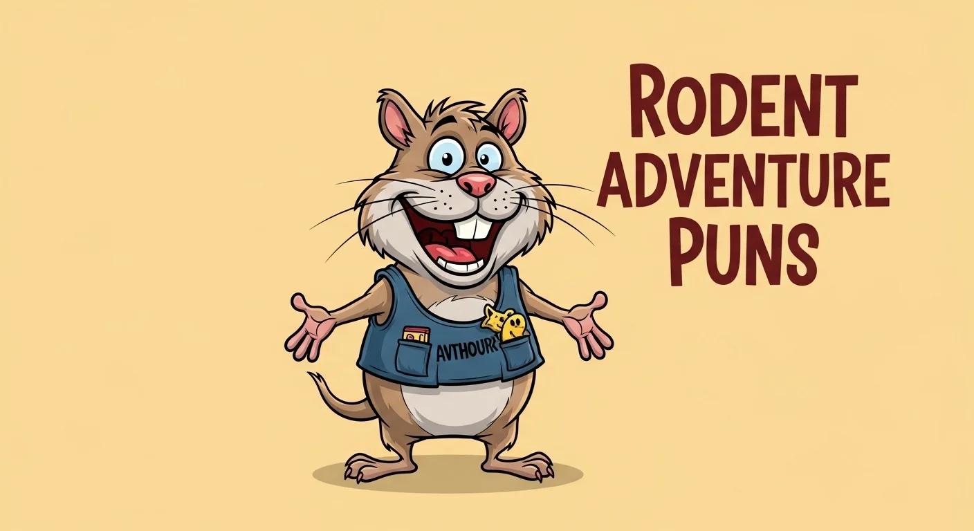 Rodent Adventure Puns