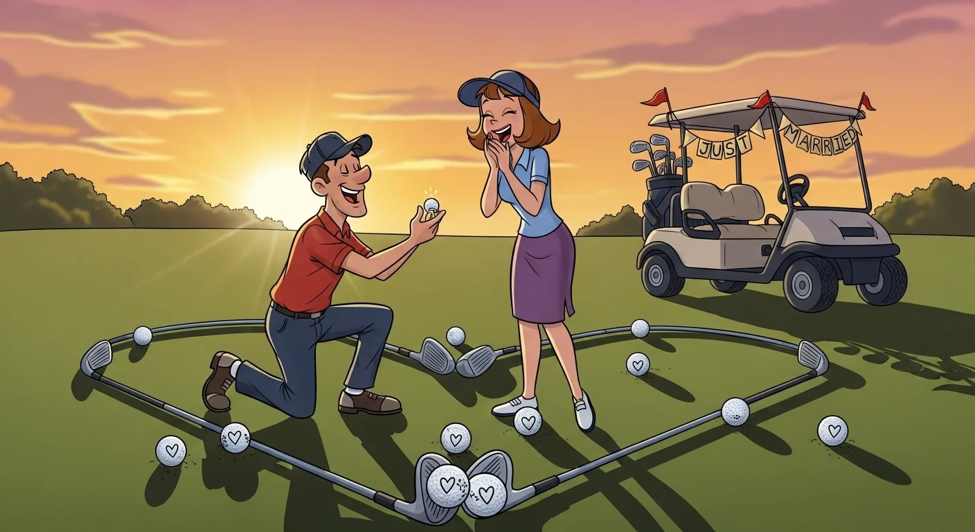 Romantic Golf Puns 