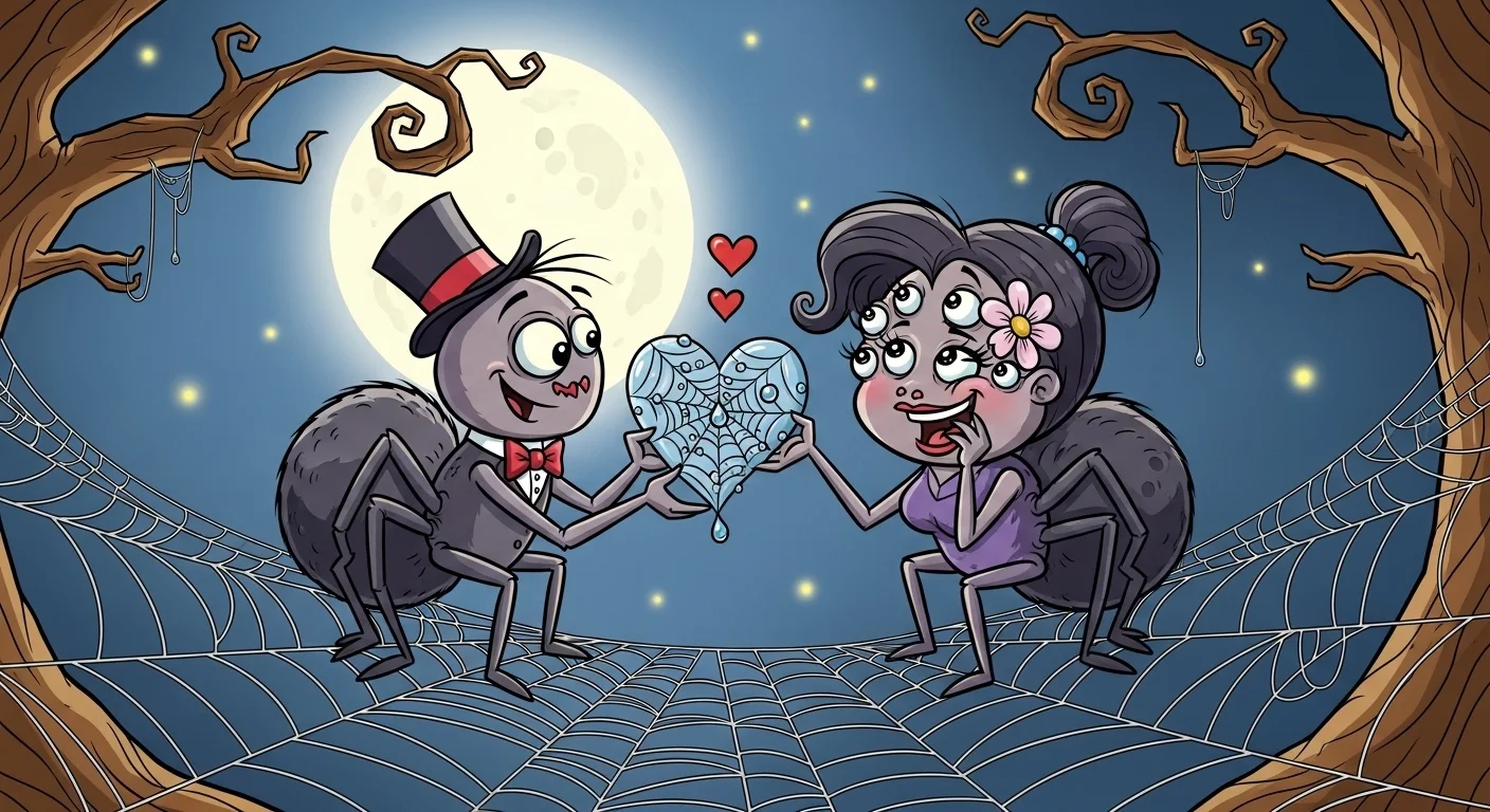 Romantic Spider Puns