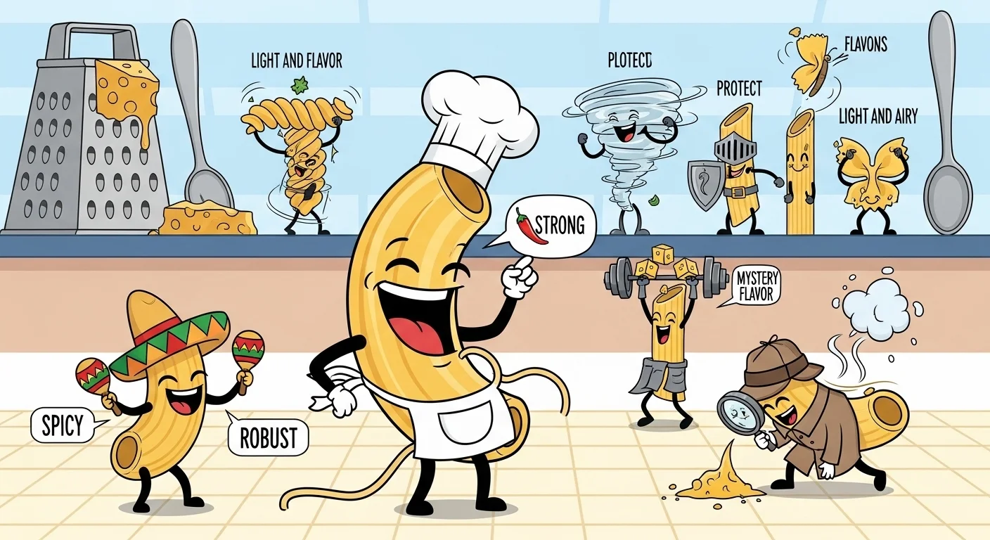 Saucy Macaroni Puns Full of Flavor
