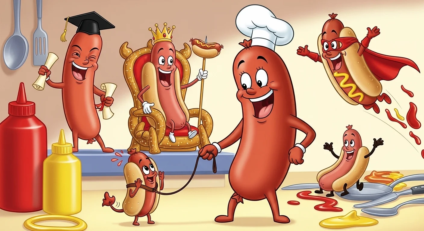 Sausage & Hot Dog Puns