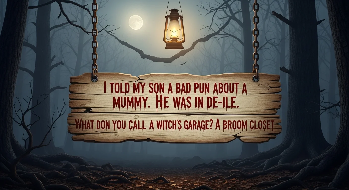 Scary Puns One Liners