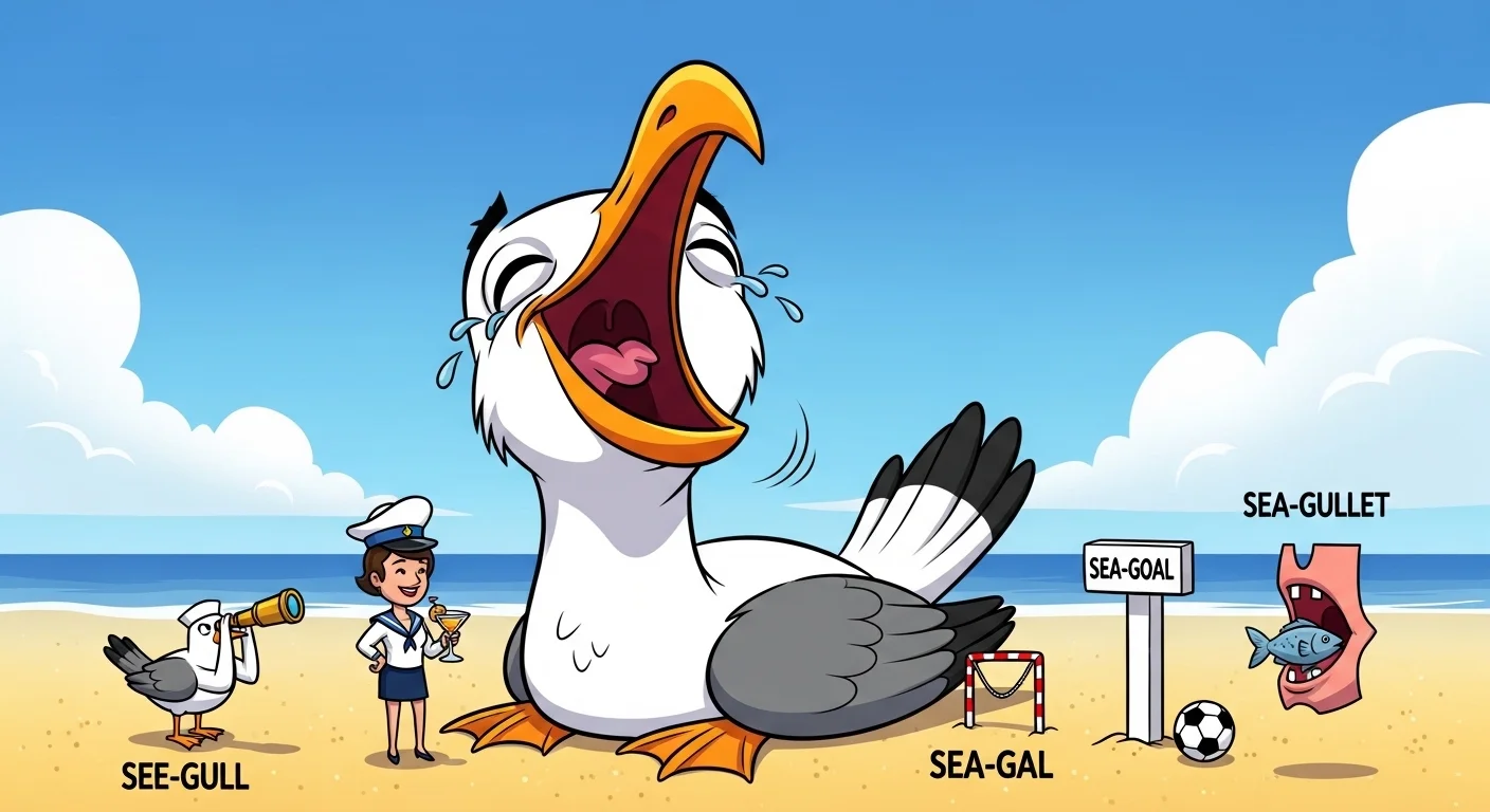 Seagull Puns One Liners