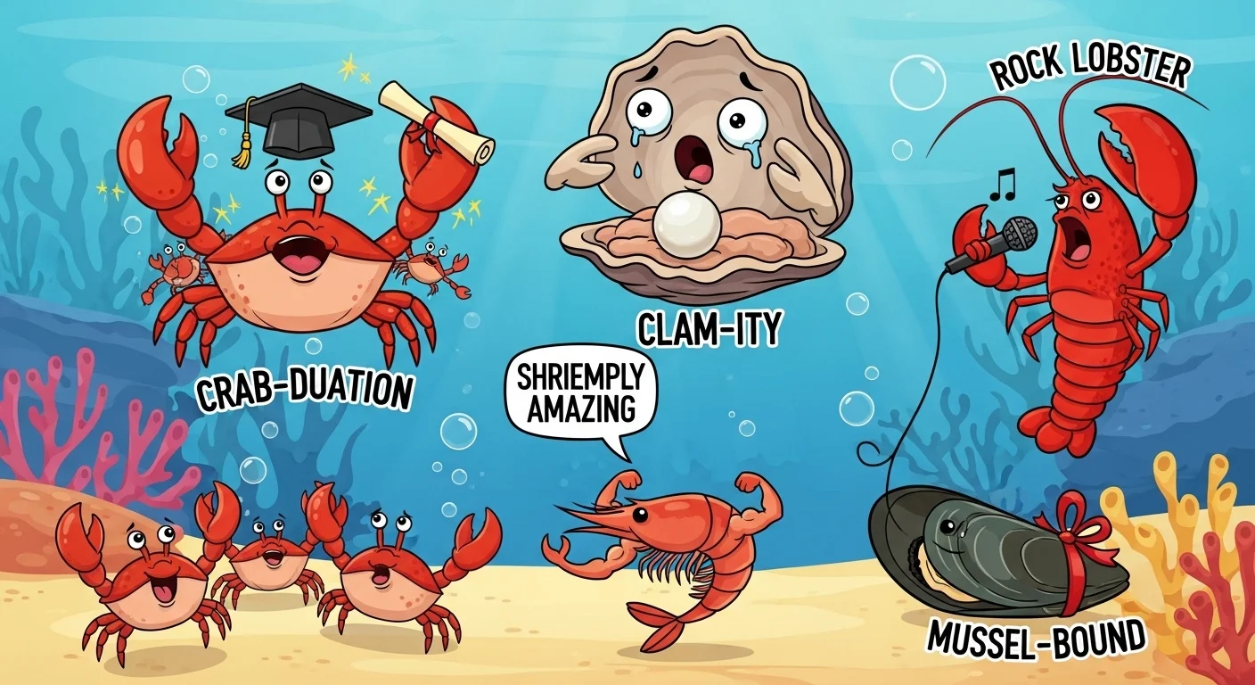 Shellfish Puns One Liners