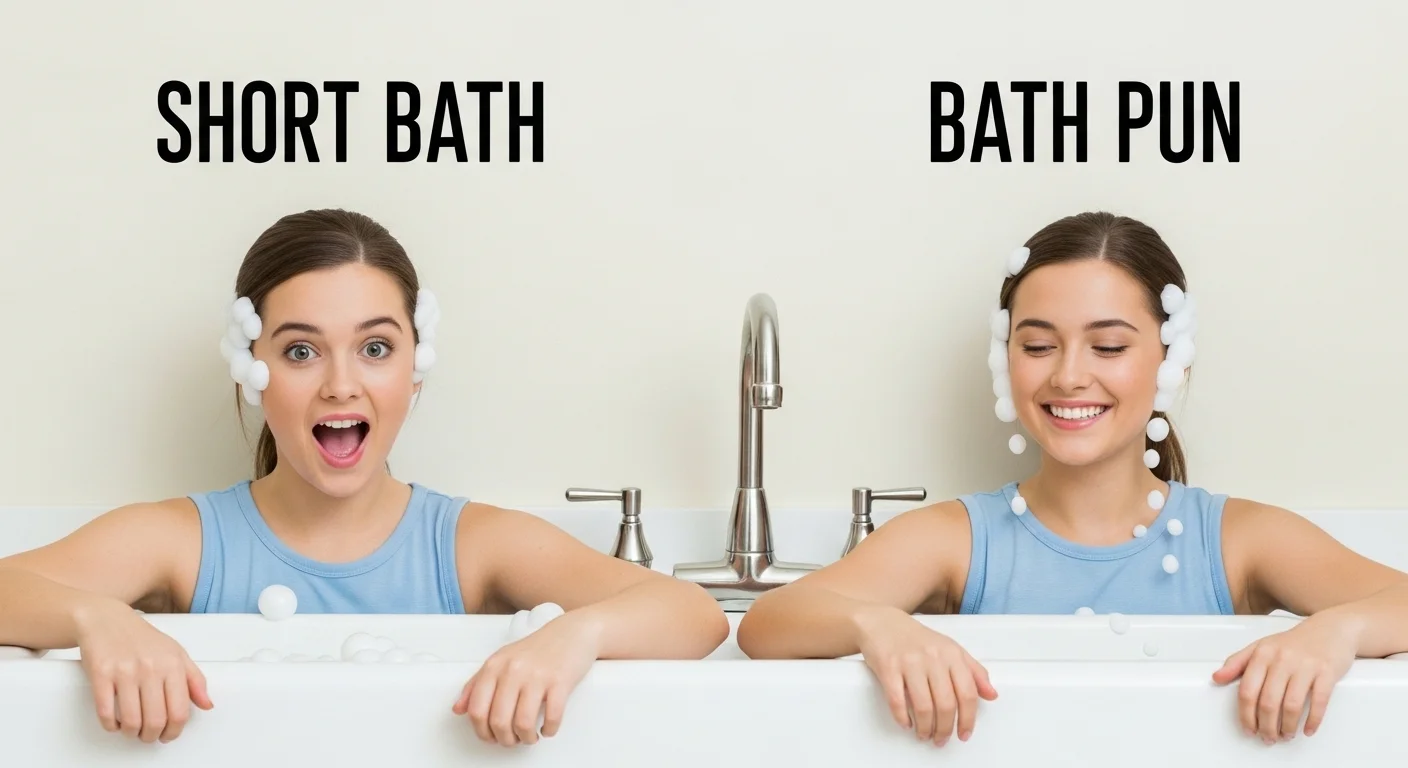 Short Bath Puns