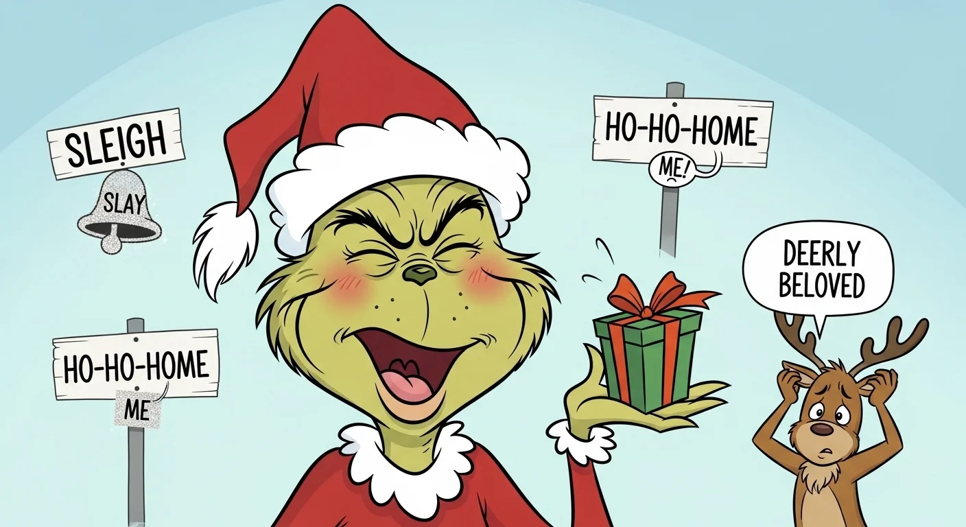 Short grinch puns
