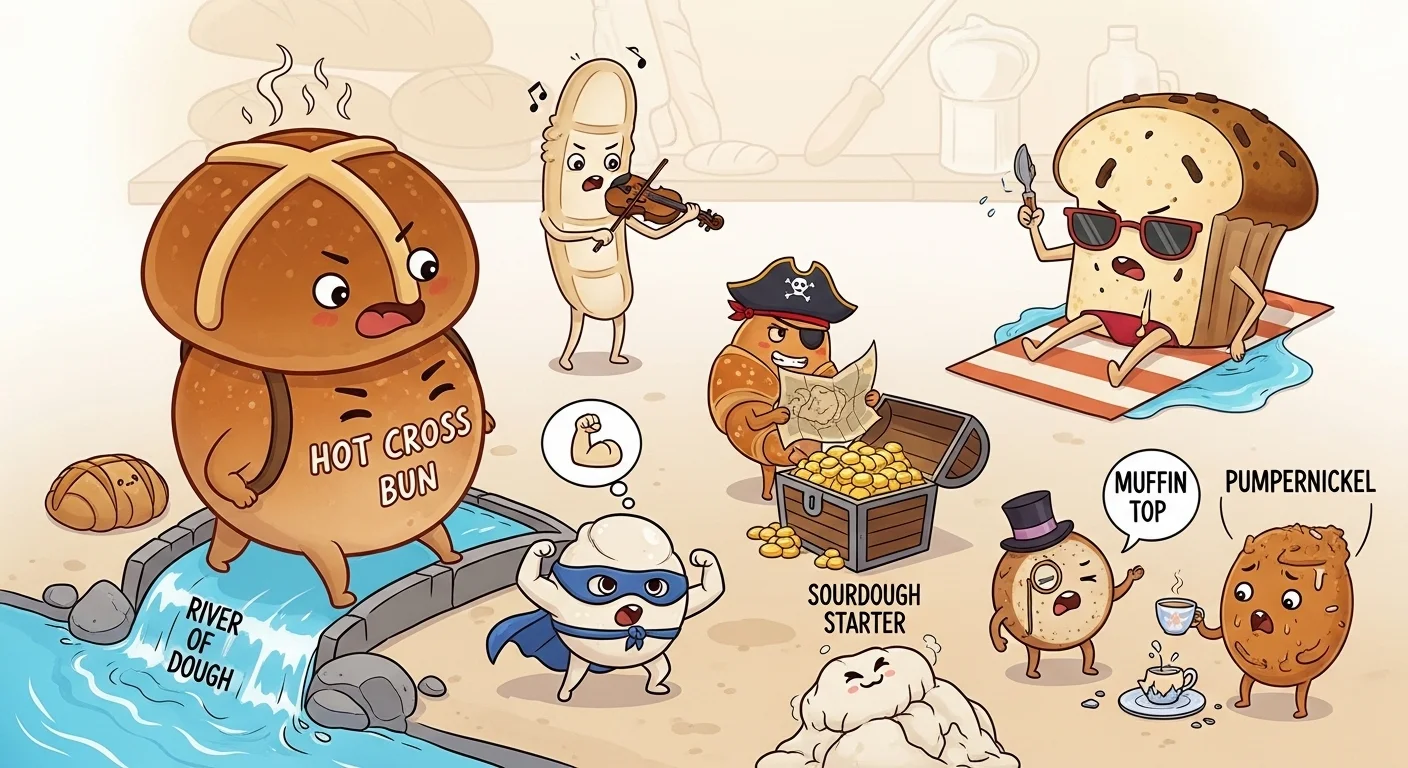 Silly Bun & Bread Puns