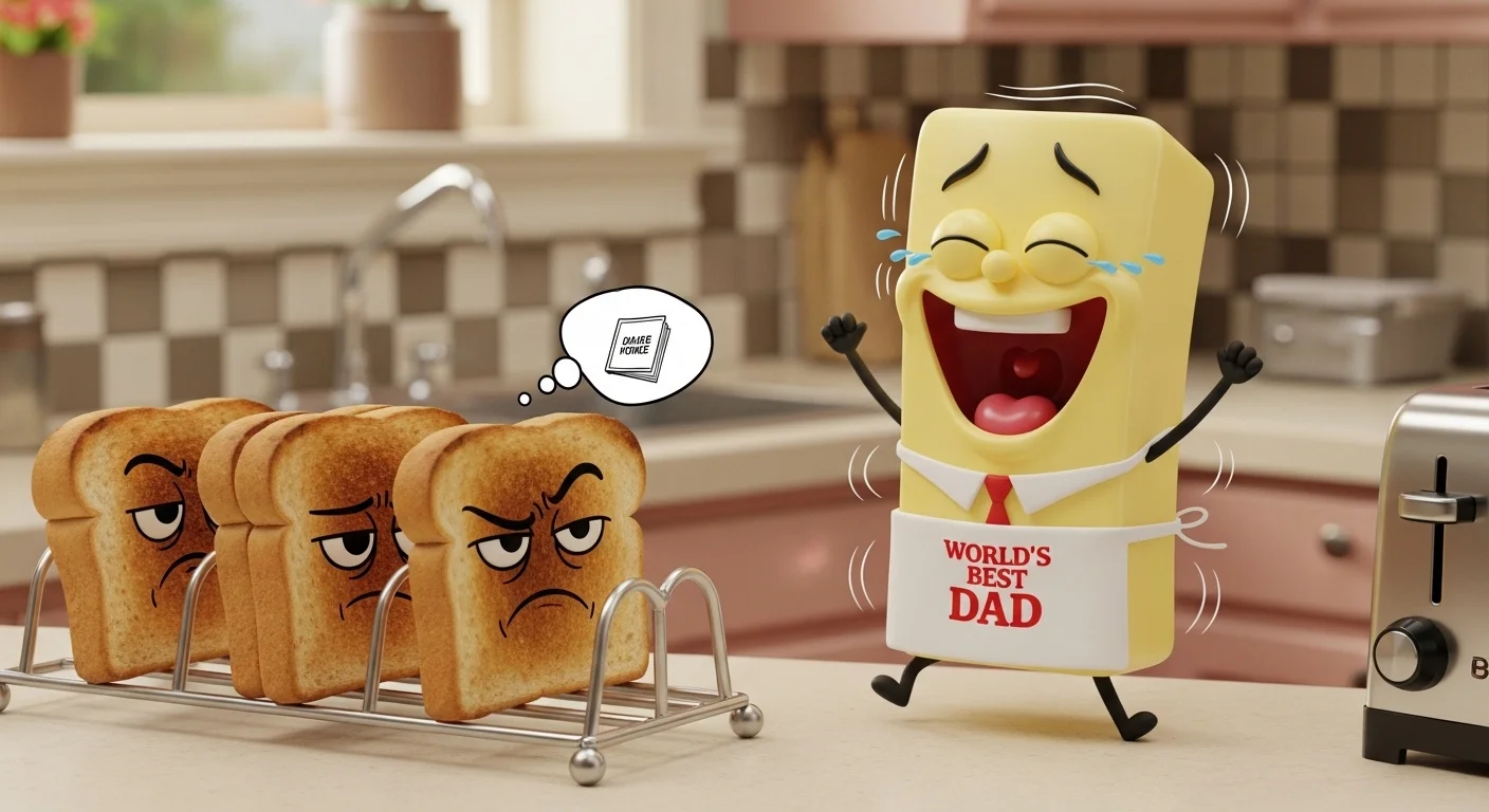 Silly Butter Dad Jokes