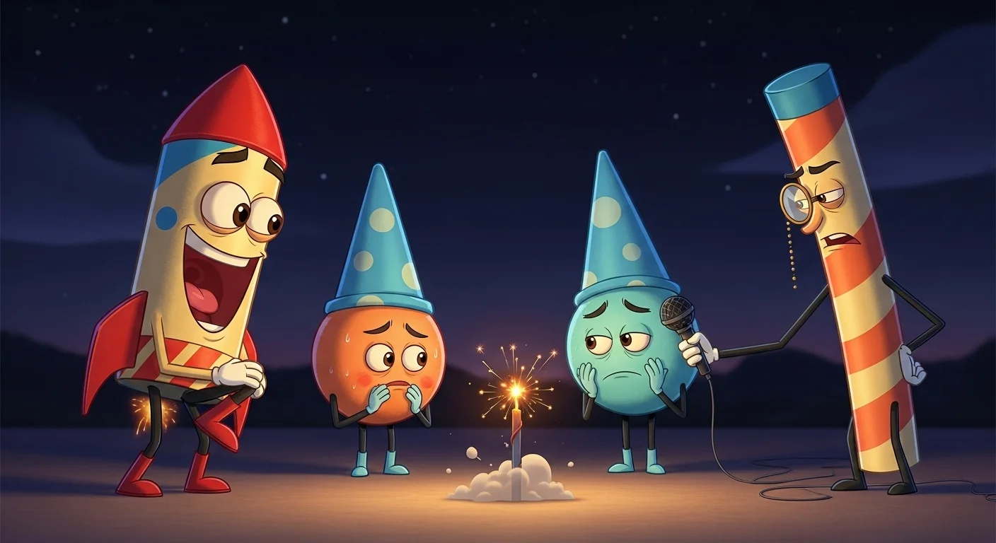 Silly Firework Puns That Fizzle with Fun