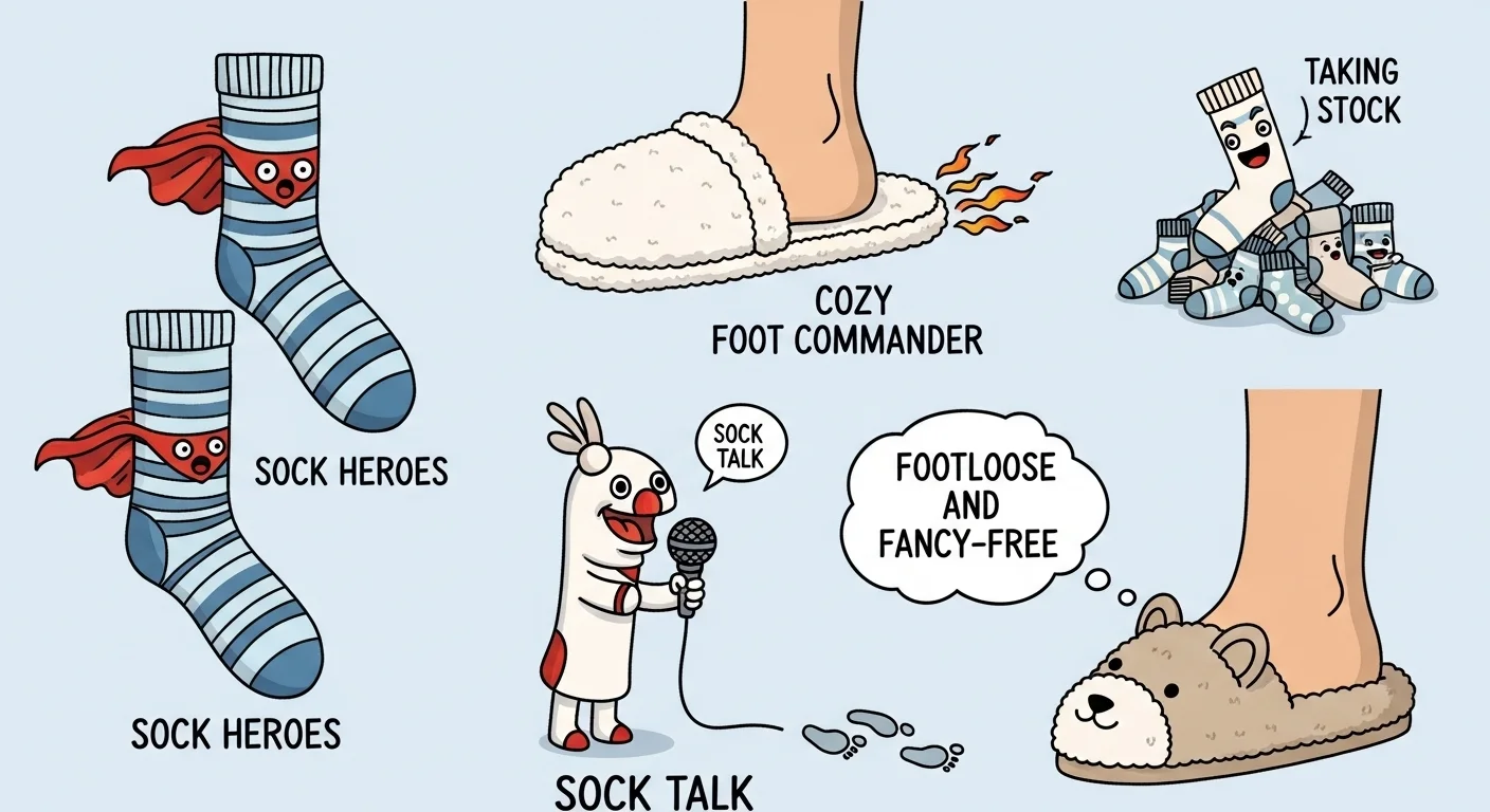 Sock & Cozy Foot Puns