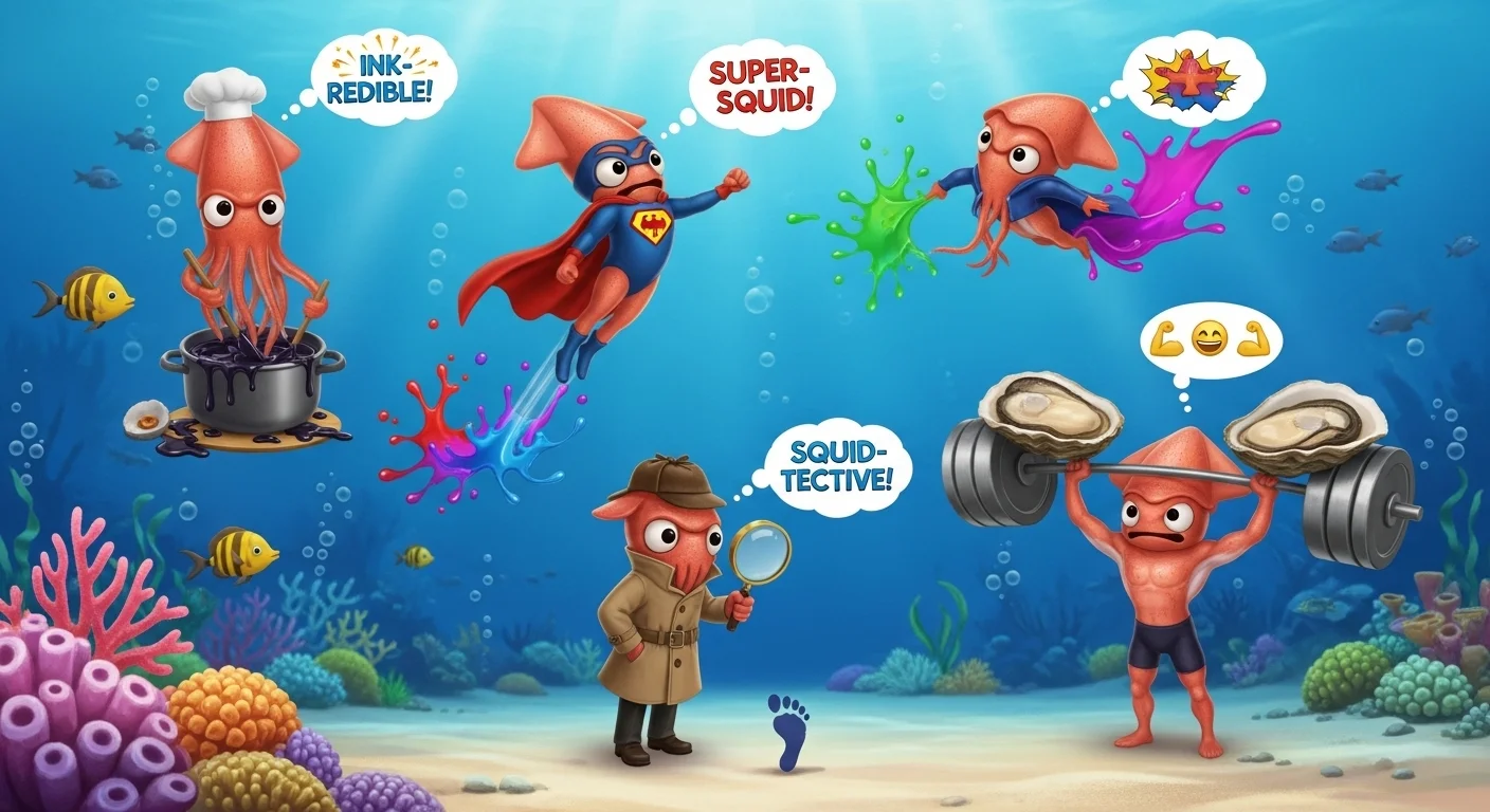 Squid Puns One Liners