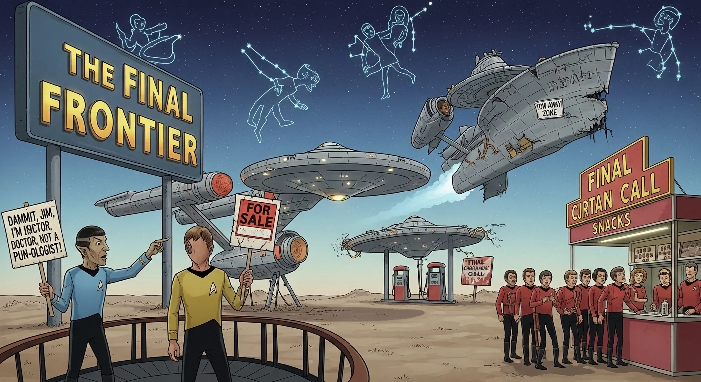 Star Trek finale puns