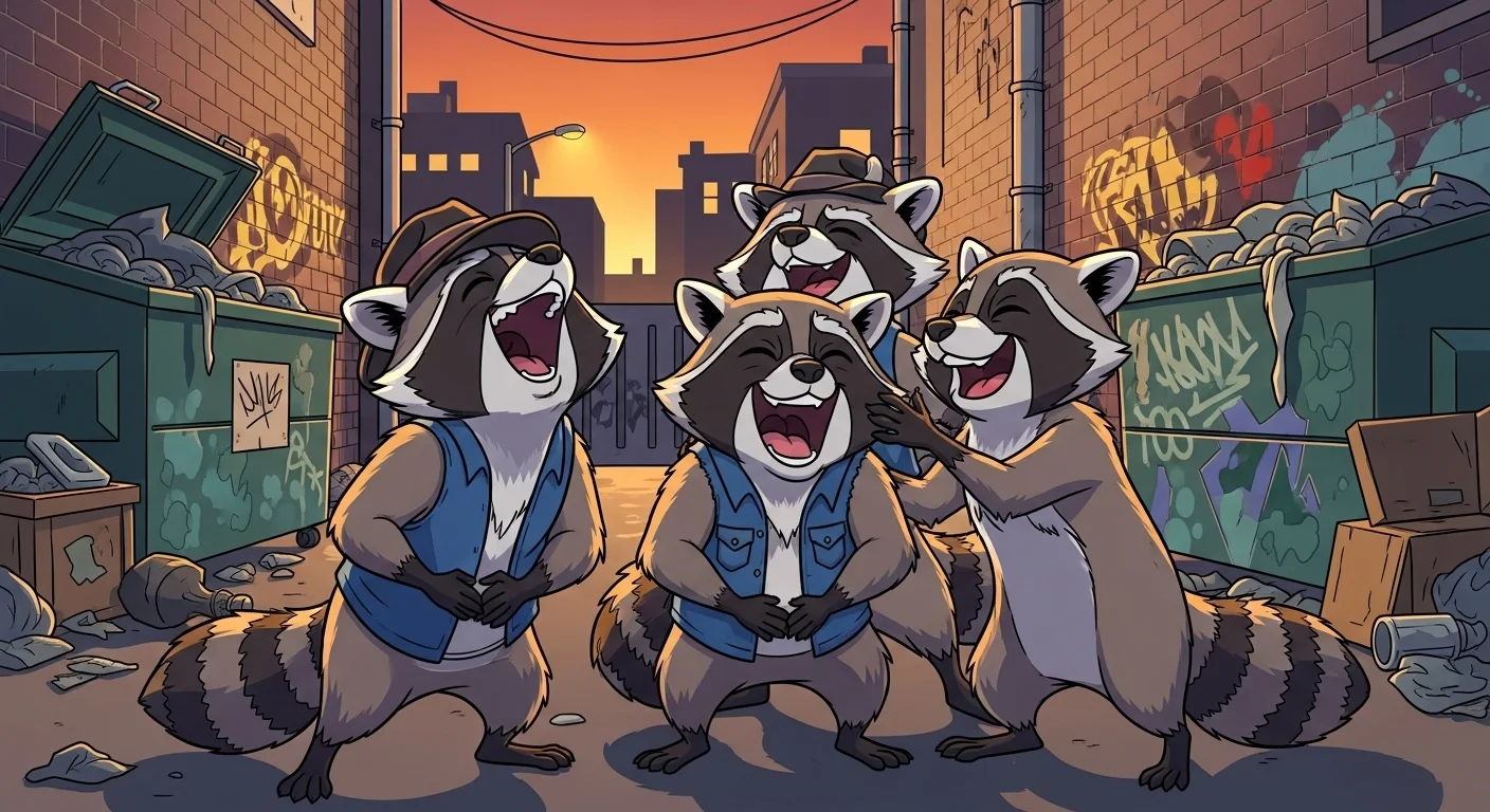 Street Smart Raccoons