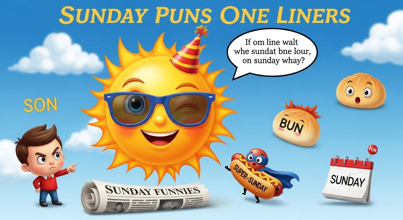 Sunday Puns Captions