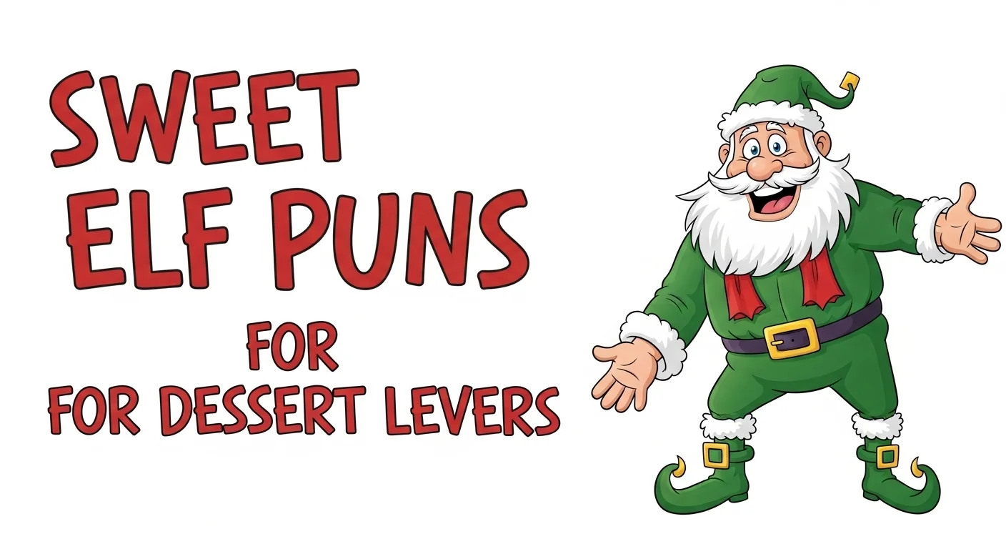 Sweet Elf Puns for Dessert Lovers