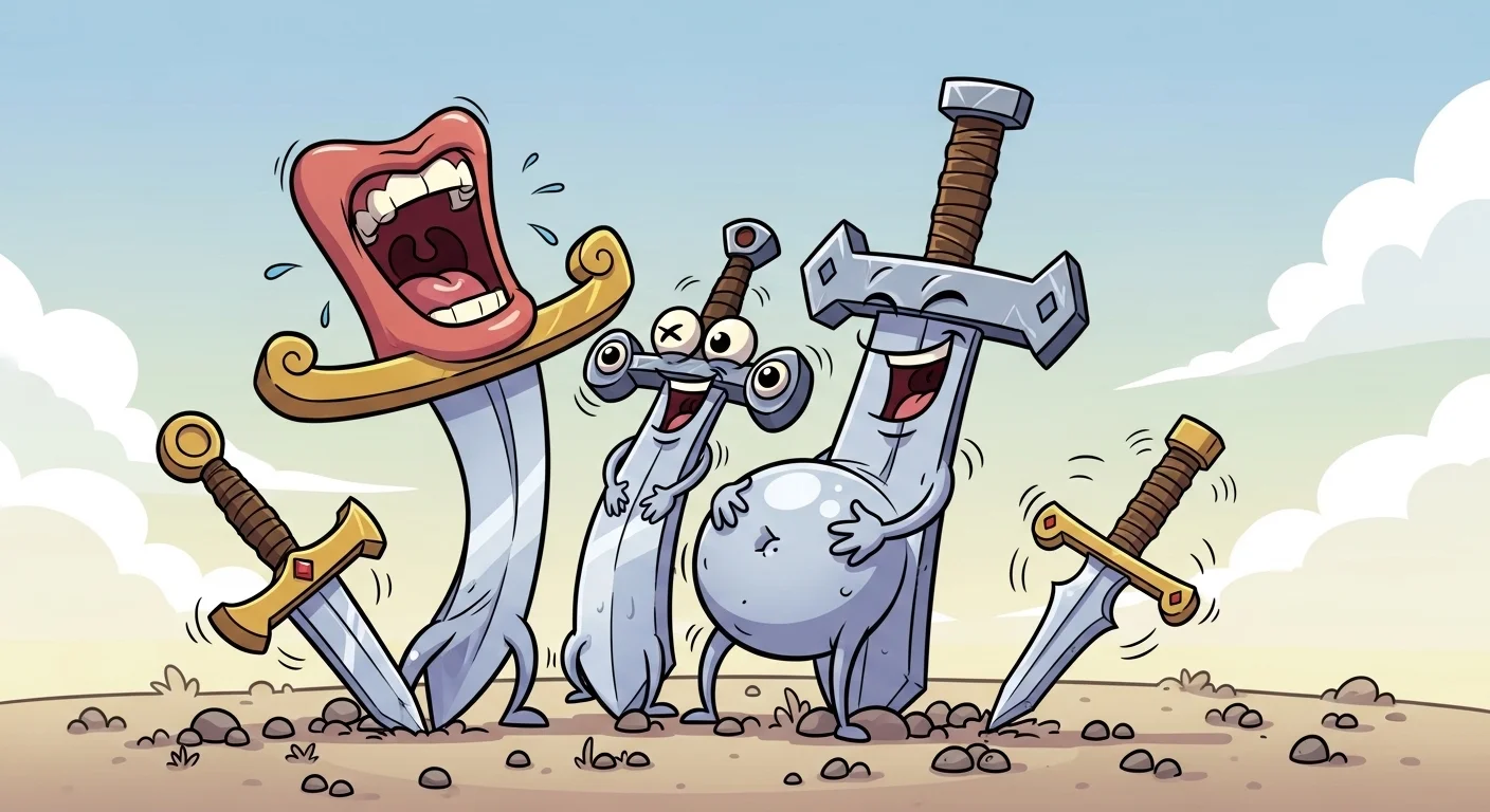 Sword Puns One Liners