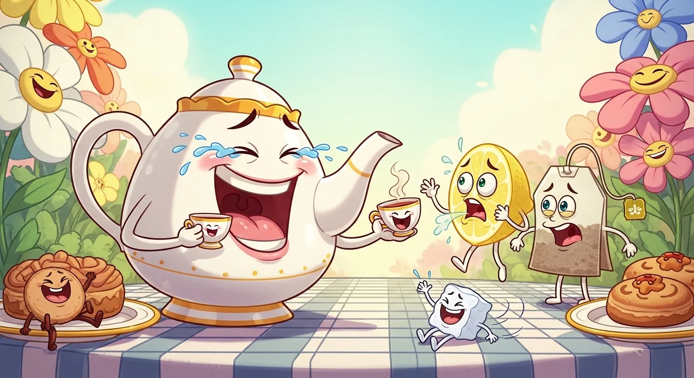 Tea Time Giggles Puns