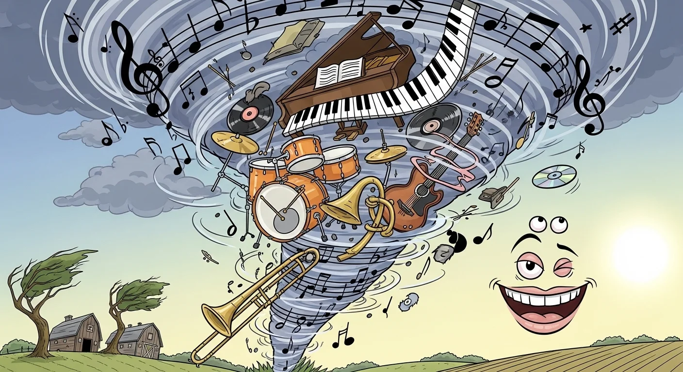 Tornado Music Puns
