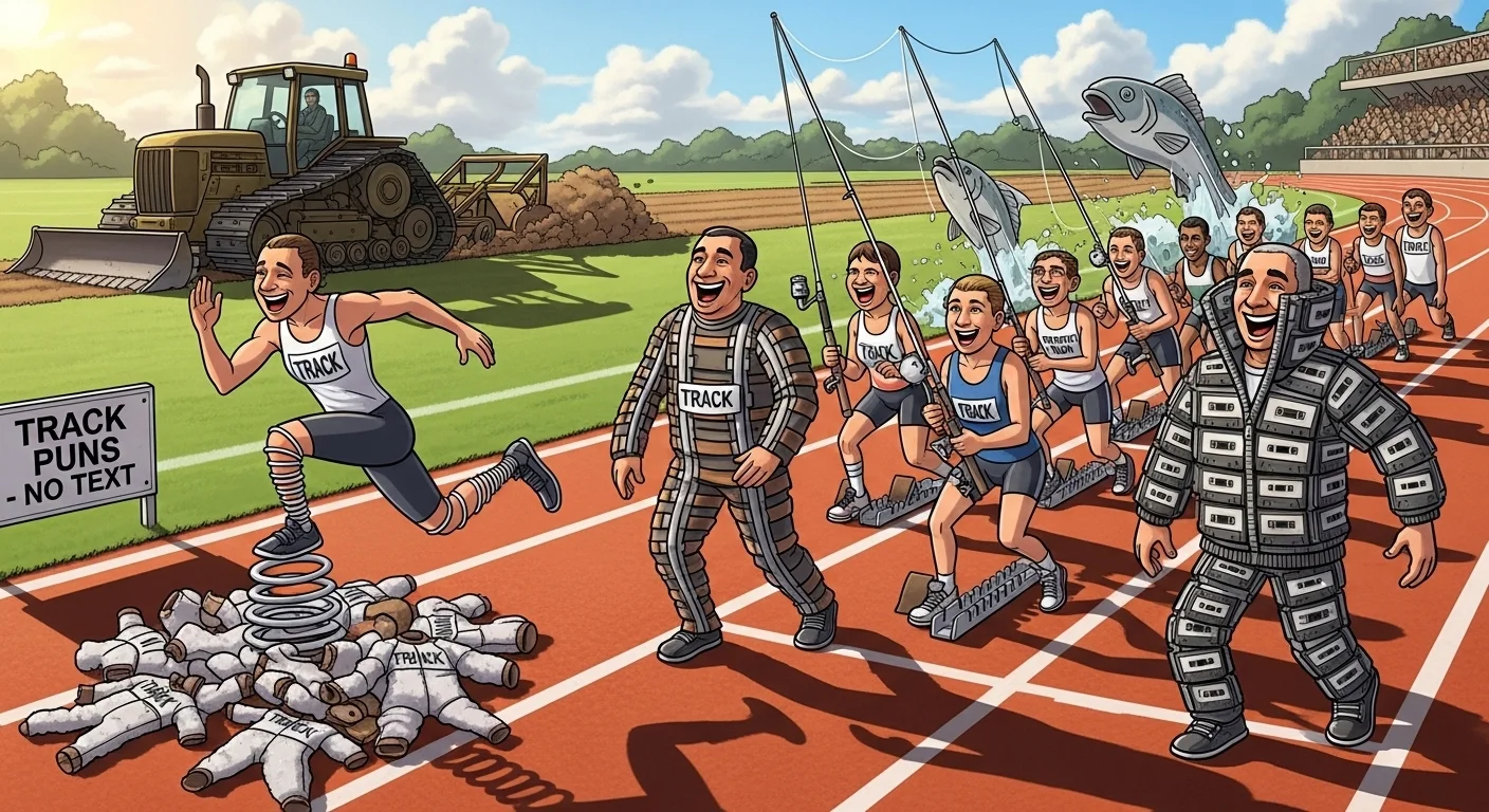 Track Puns One Liners