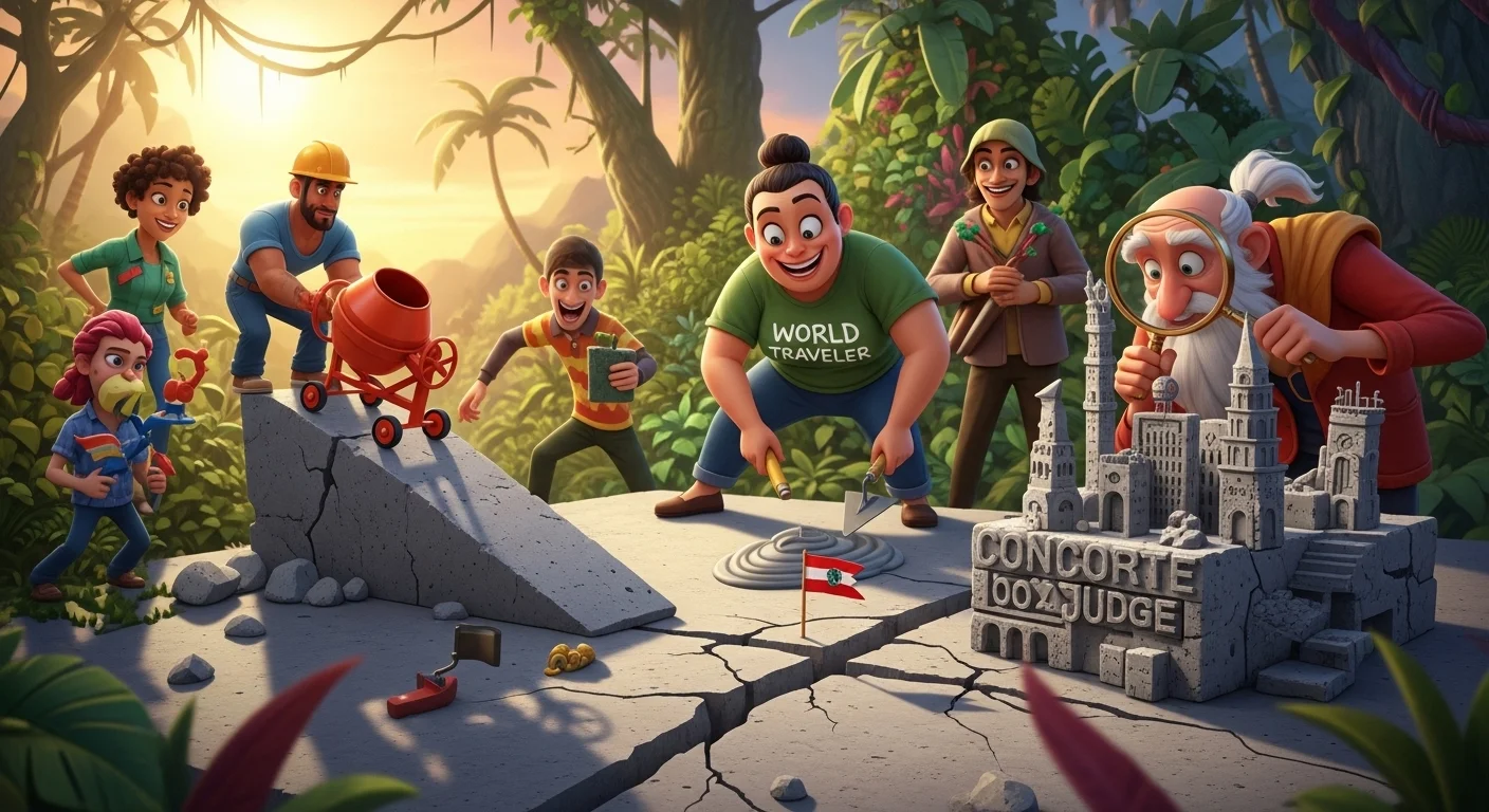 Travel & Adventure Concrete Puns