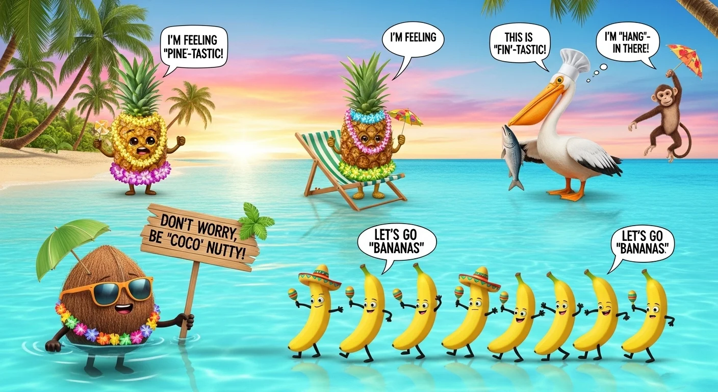 Tropical puns one liners