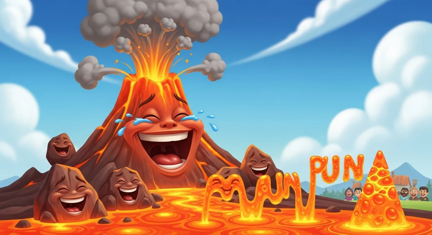 Volcano Puns One Liners