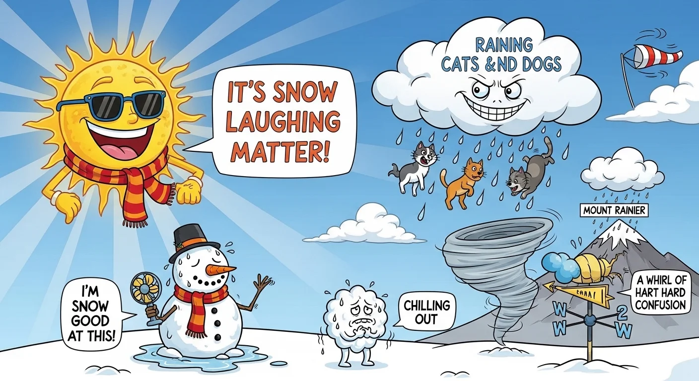 Weather & Snowfall Puns