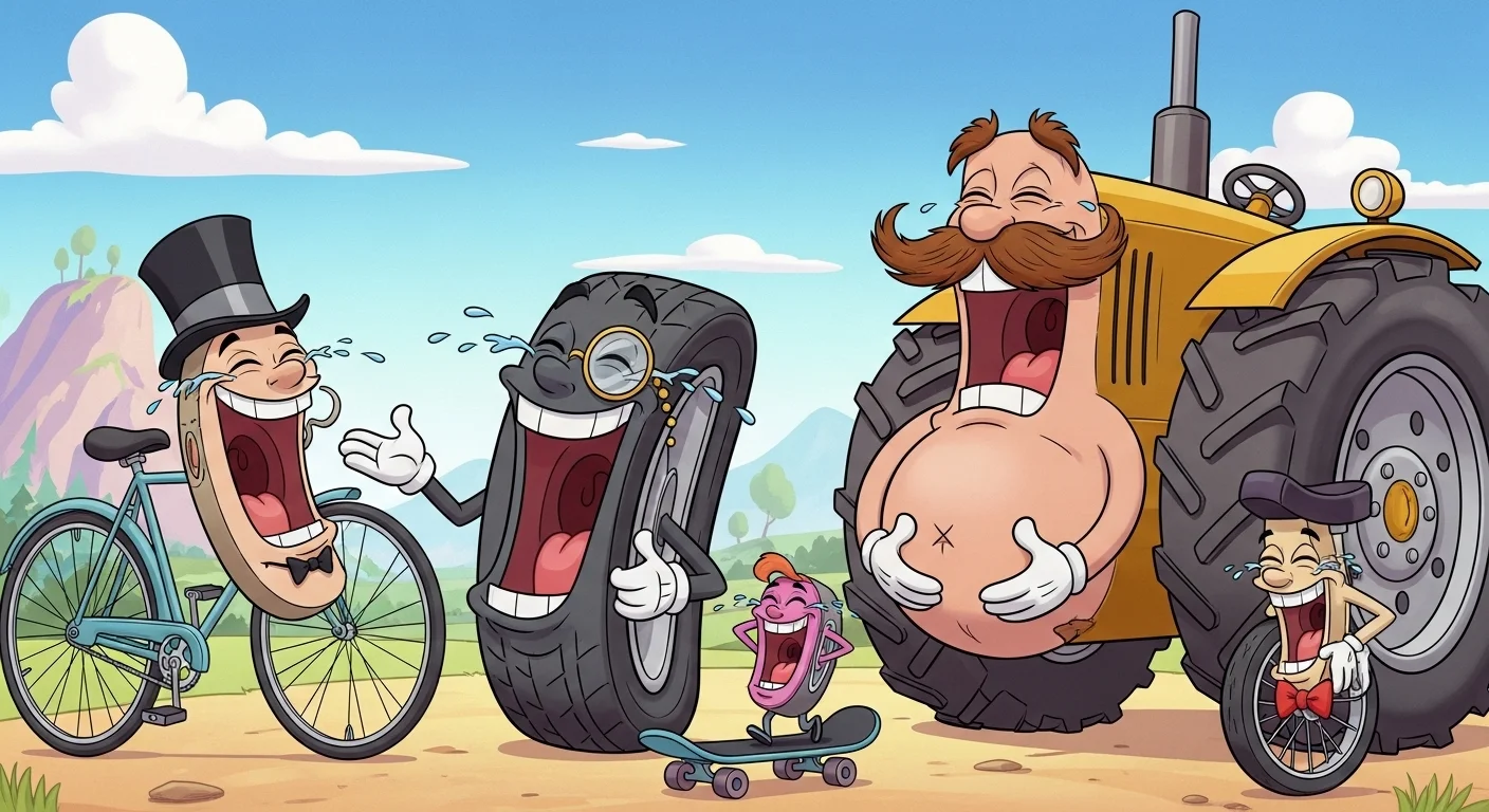 Wheel Puns One Liners